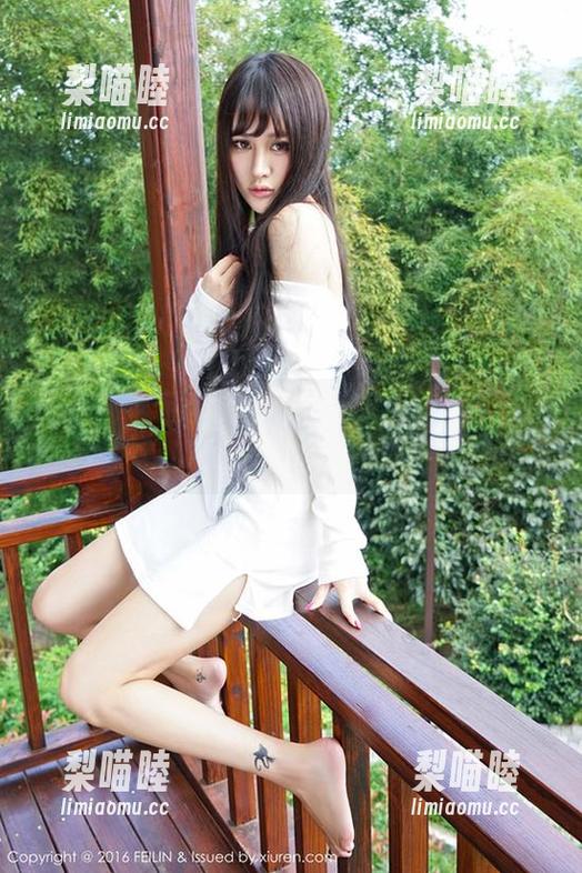 Feilin嗲囡囡-Emily尹菲 Feilin嗲囡囡 - 发现Emily尹菲,白色中最迷人的那几张最新图片