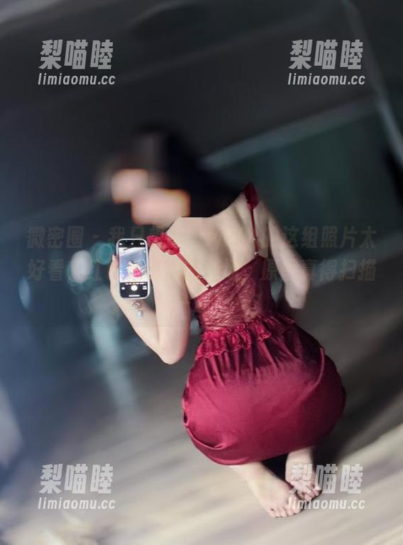 MIYA 微密圈 - 我只想说,MIYA的这组照片太好看,红色衬出她的气场,原图真得扫描一遍!