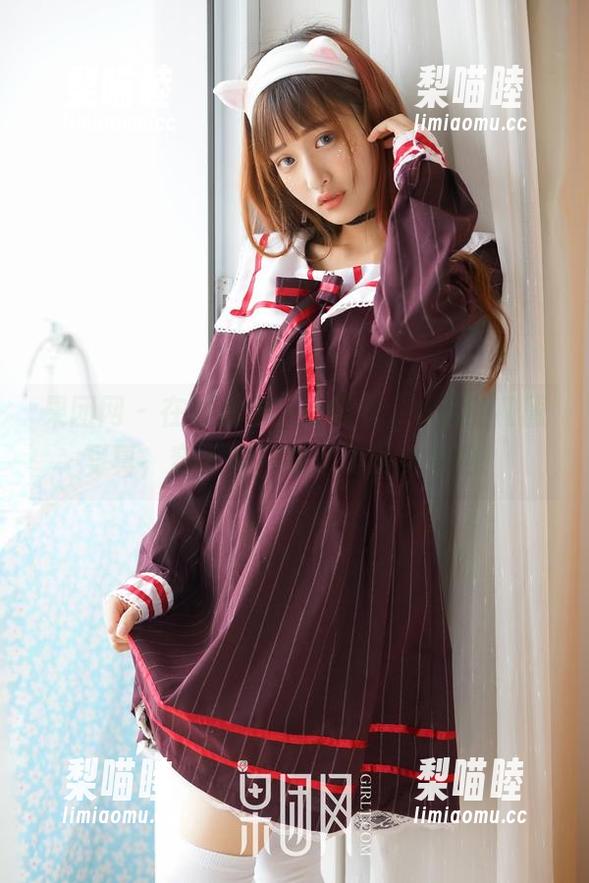 果团网-蜜桃Q妹儿 果团网 - 在线佳作——蜜桃Q妹儿的和服写真,穿上它,变身动漫女主角!